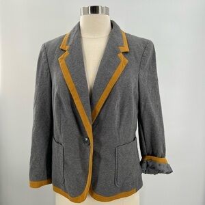 CBR One Button Knit Blazer Ladies Medium